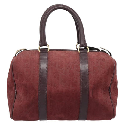 Vintage Trotter Boston Bag Diorissimo Canvas Small