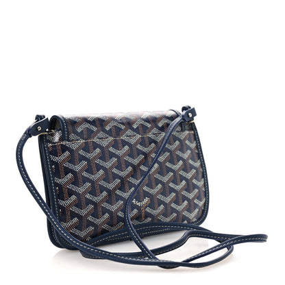 Goyard Goyardine Plumet Wallet Clutch Navy 1901295