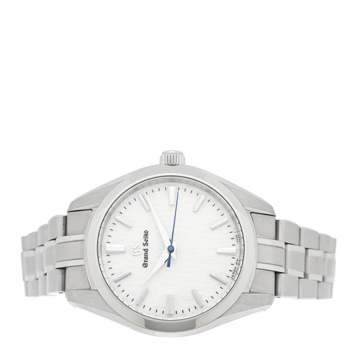 Grand Seiko Stainless Steel 33mm Heritage Collection Snowflake Watch White SBGX359