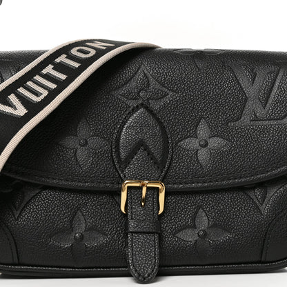 Louis Vuitton Empreinte Monogram Giant Diane Shoulder Bag Black 1984910