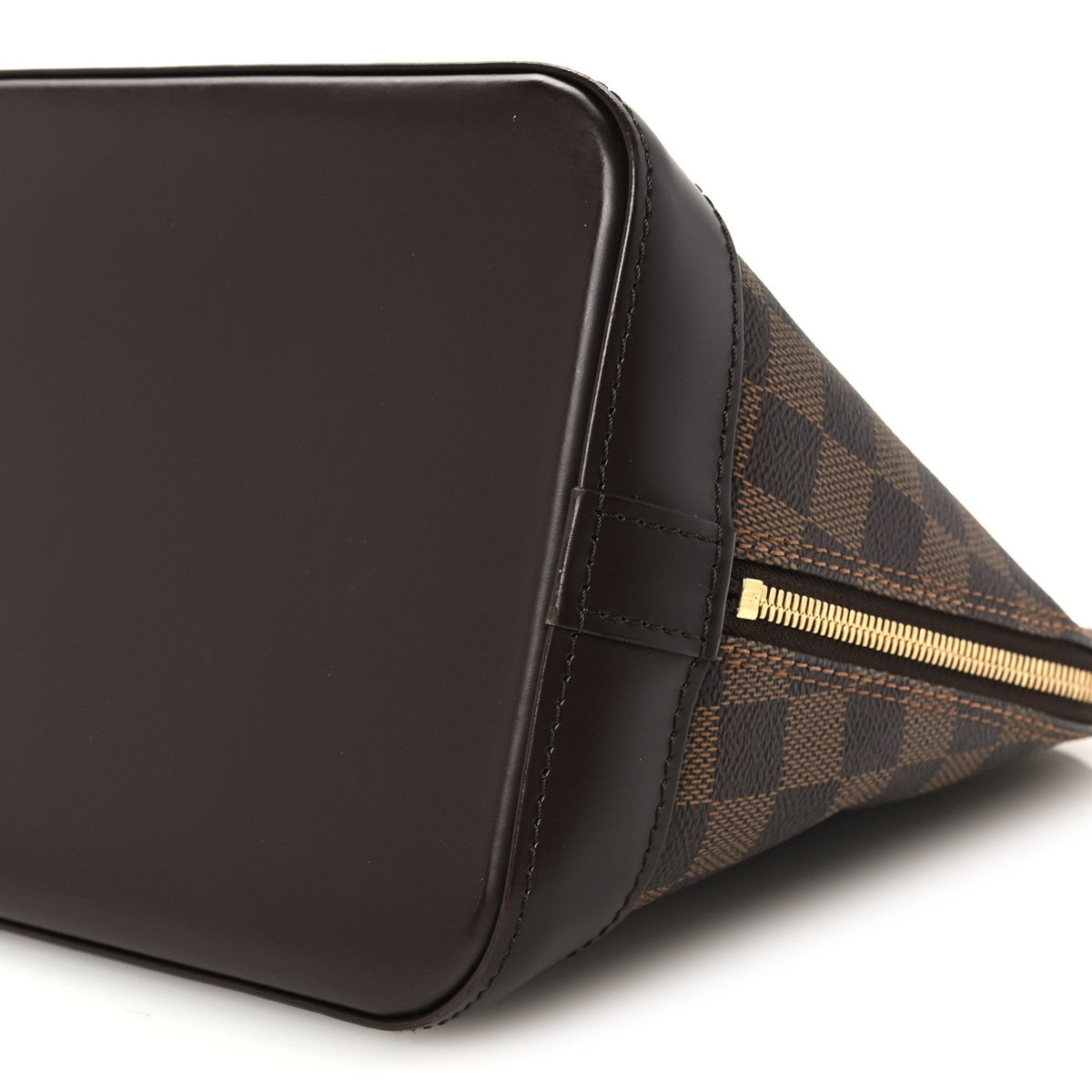 Louis Vuitton Damier Ebene Alma PM Brown