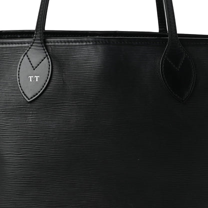 Louis Vuitton Epi Monogram Neverfull MM Black