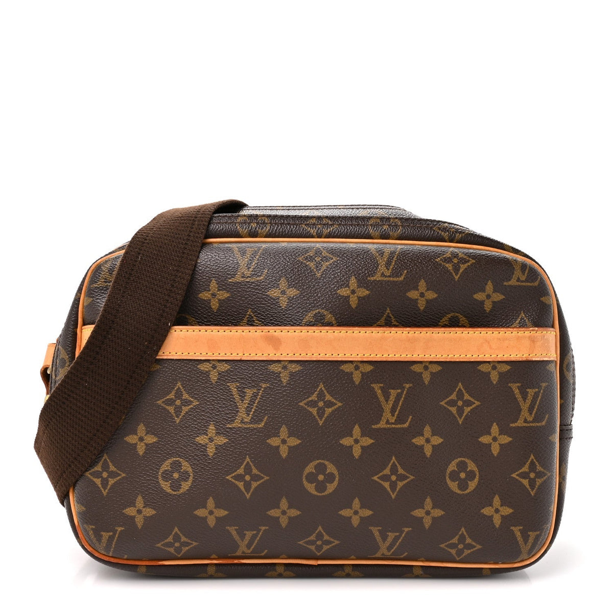 Louis Vuitton Monogram Reporter PM Brown