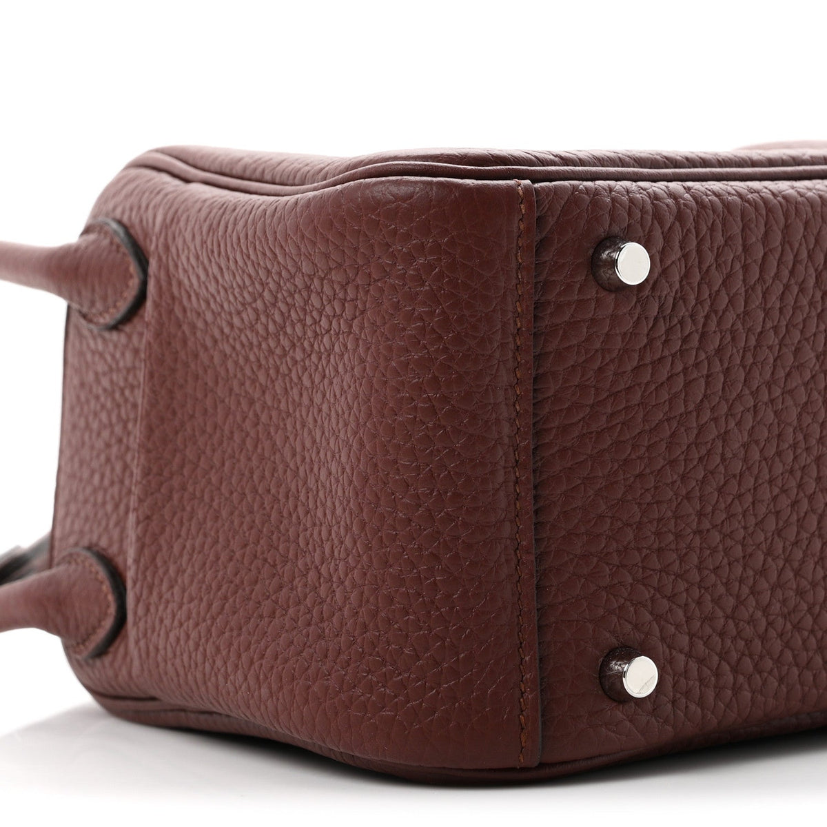 Hermes Taurillon Clemence Mini Lindy 20 Terre 1983359
