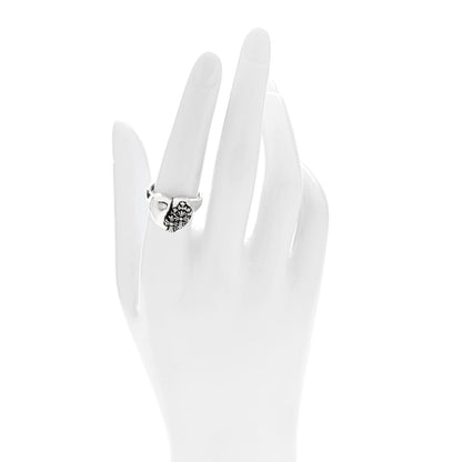 Chrome Hearts Sterling Silver RIP Heart Cemetery Ring 54 7