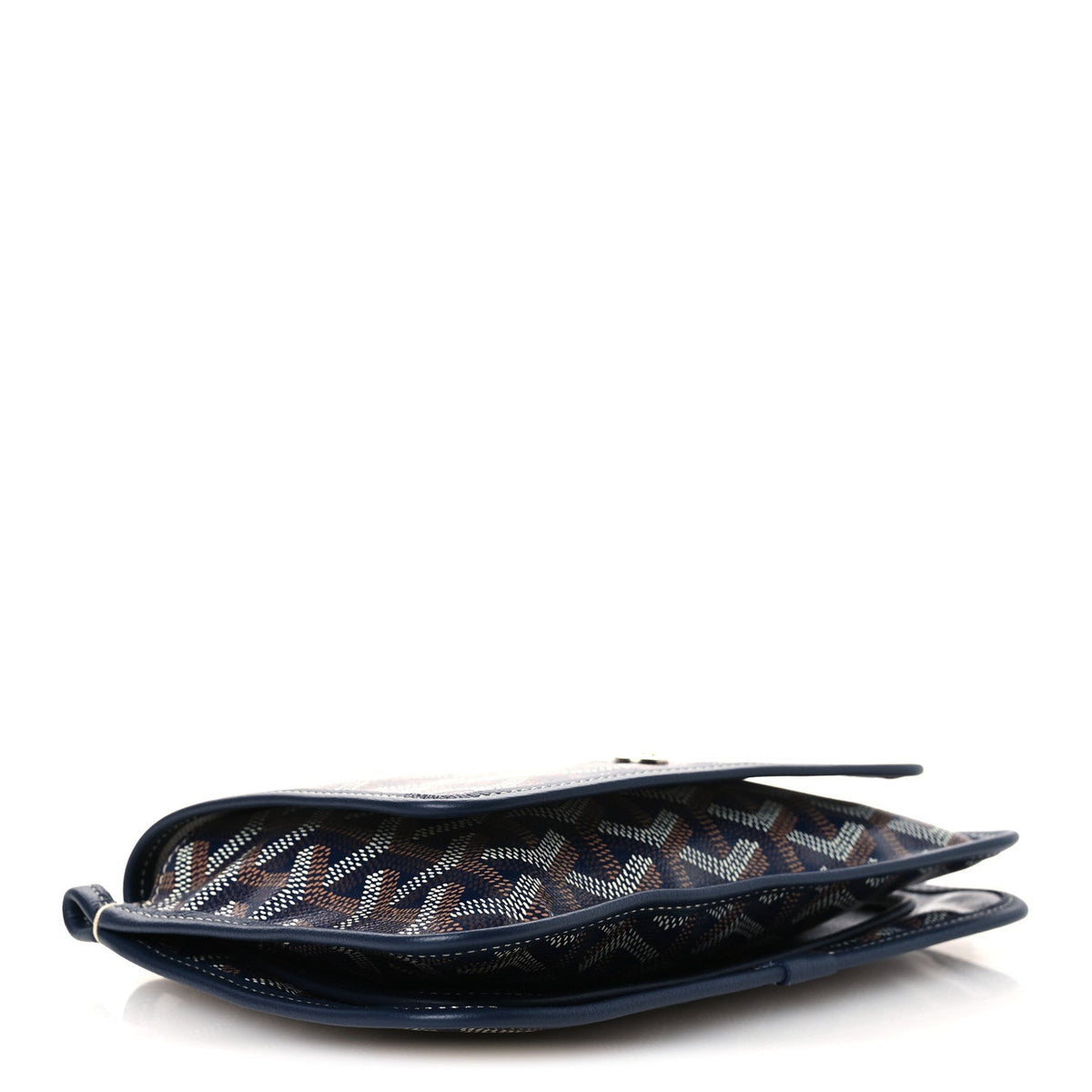 Goyard Goyardine Plumet Wallet Clutch Navy 1901295