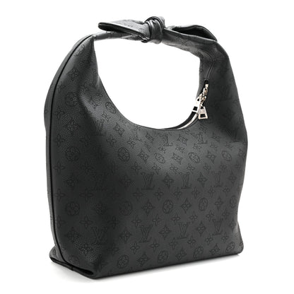 Louis Vuitton Mahina Why Knot MM Black