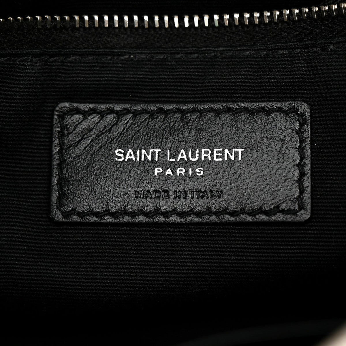 Saint Laurent Lambskin Toy Loulou Puffer Satchel Crema Soft