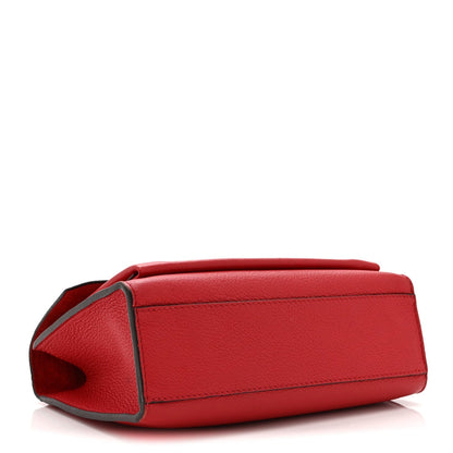 Louis Vuitton Soft Calfskin Mylockme Chain Bag BB Rubis
