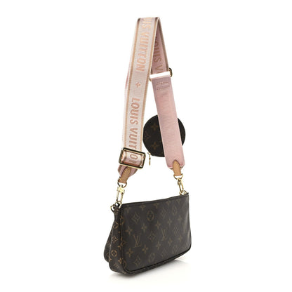 Louis Vuitton Monogram Multi Pochette Accessoires Rose Clair