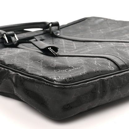 Gucci Imprime Monogram Medium Briefcase Black