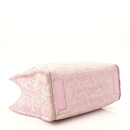 Versace Jacquard Barocco Print Medium Athena Tote Pink