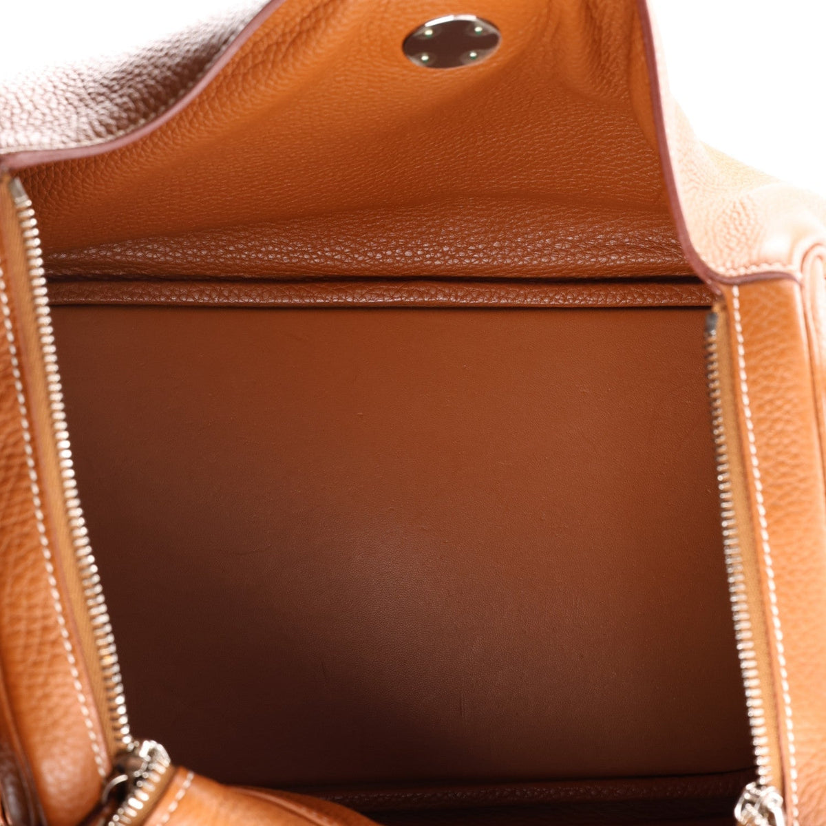 Hermes Taurillon Clemence Lindy 34 Bag Gold