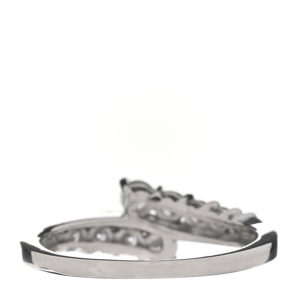 Parker & West Platinum 0.50ct Diamond Band Ring 52 6