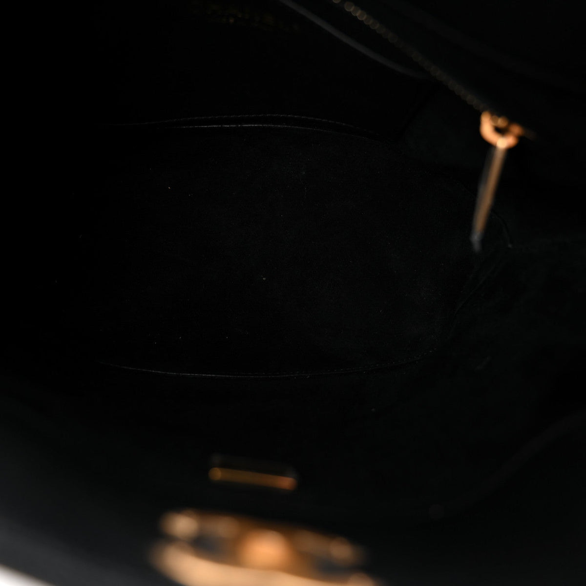 Chanel Caviar Quilted Hobo Black