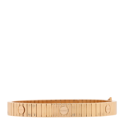 Cartier 18K Yellow Gold LOVE Unlimited Flexible Bracelet 16