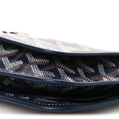 Goyard Goyardine Plumet Wallet Clutch Navy 1901295
