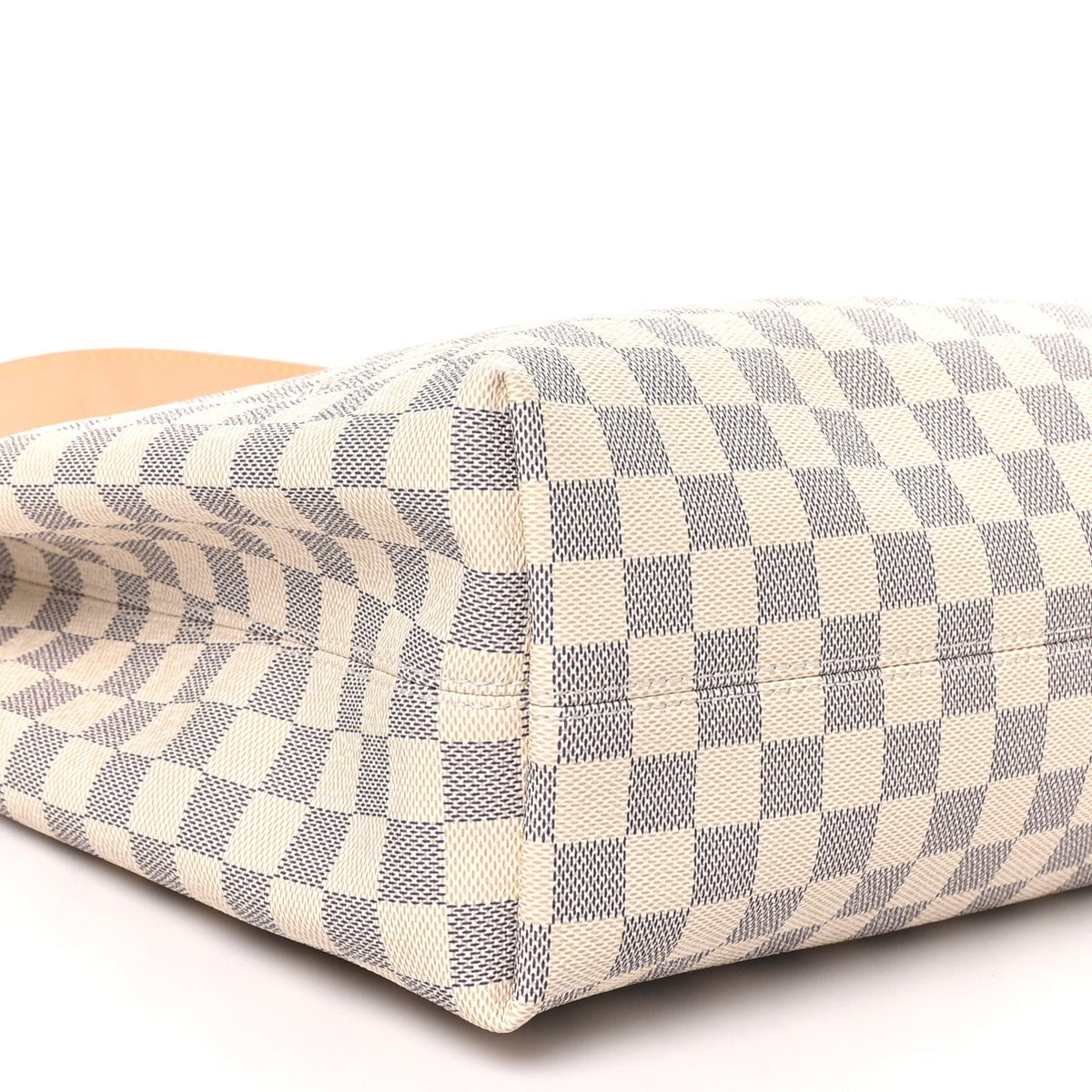 Louis Vuitton Damier Azur Graceful MM Rose Ballerine