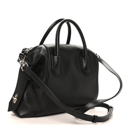 Givenchy Smooth Calfskin Small Soft Antigona Bag Black
