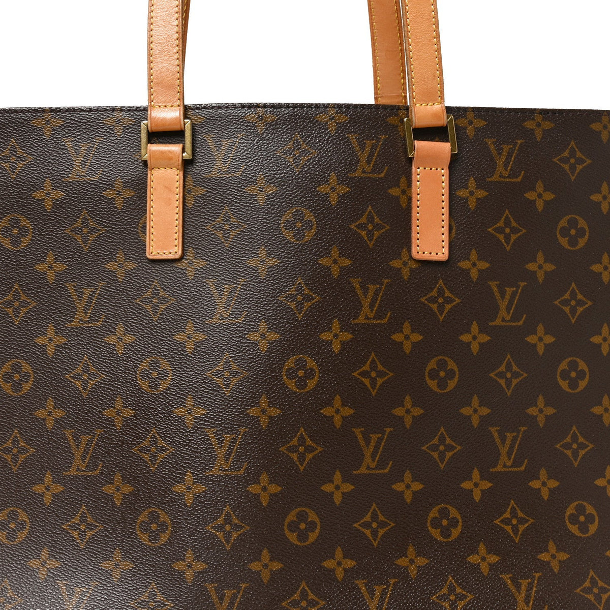 Louis Vuitton Monogram Canvas Luco Tote Bag Brown