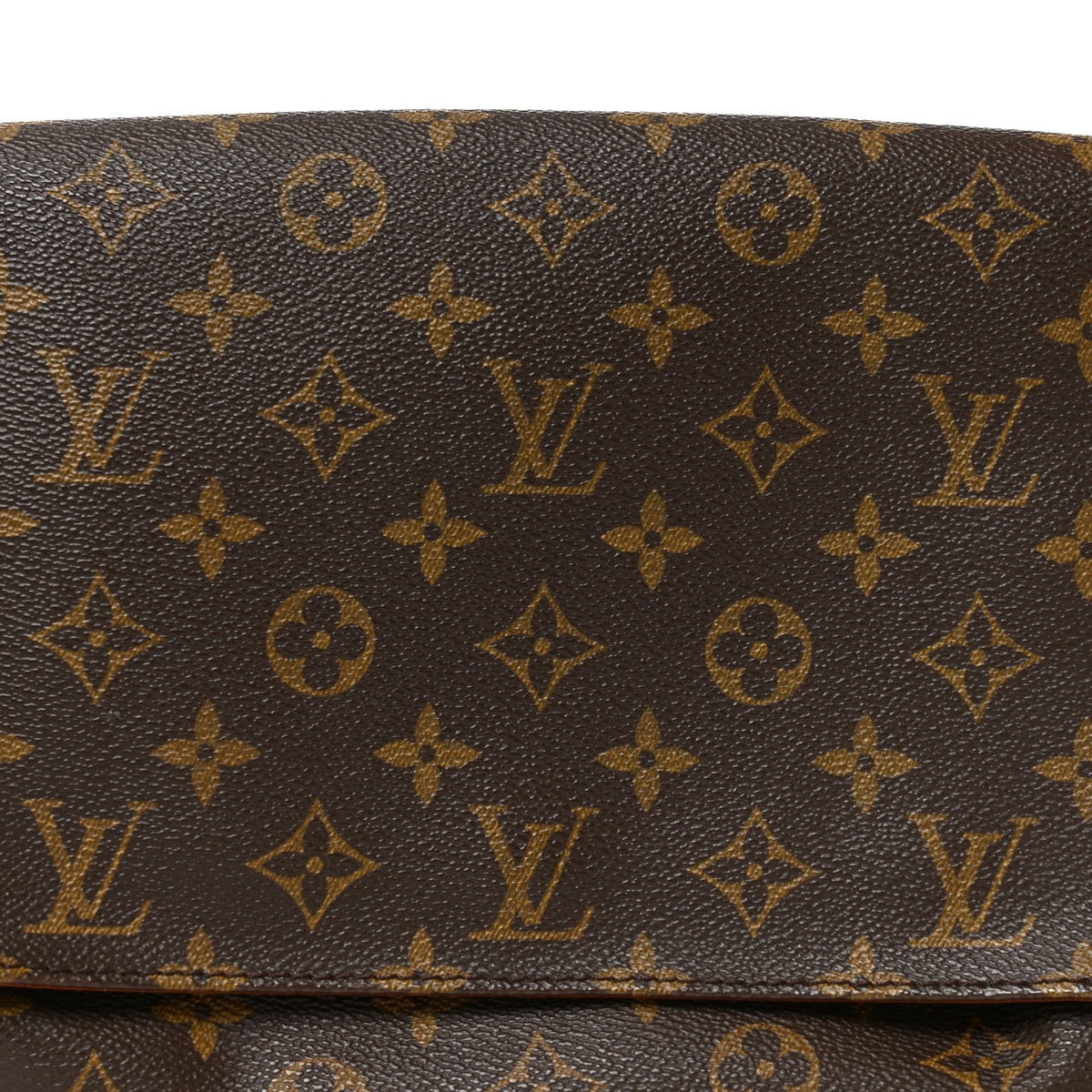 Louis Vuitton Monogram Musette Tango Shoulder Bag Brown
