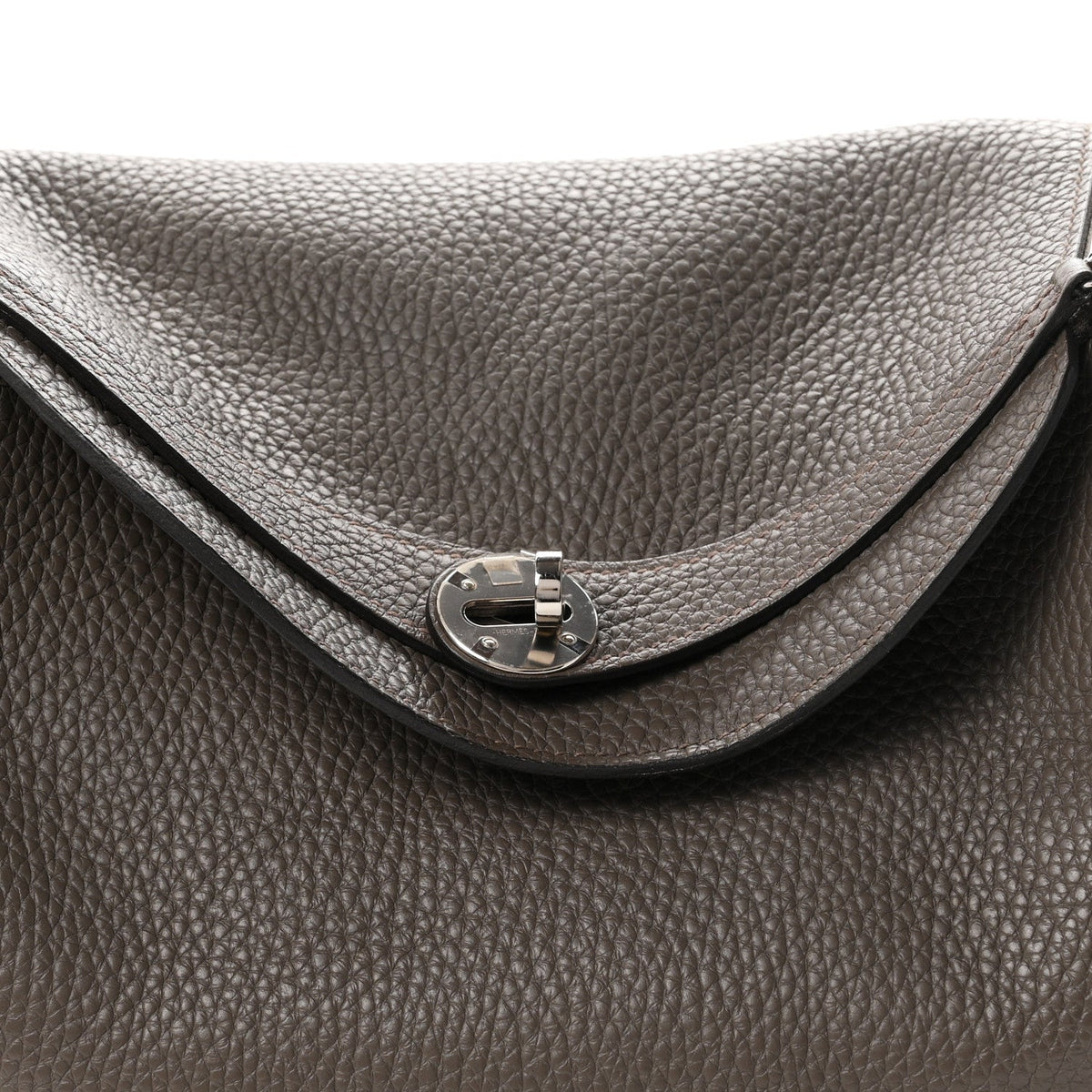 Hermes Taurillon Clemence Lindy 30 Etain