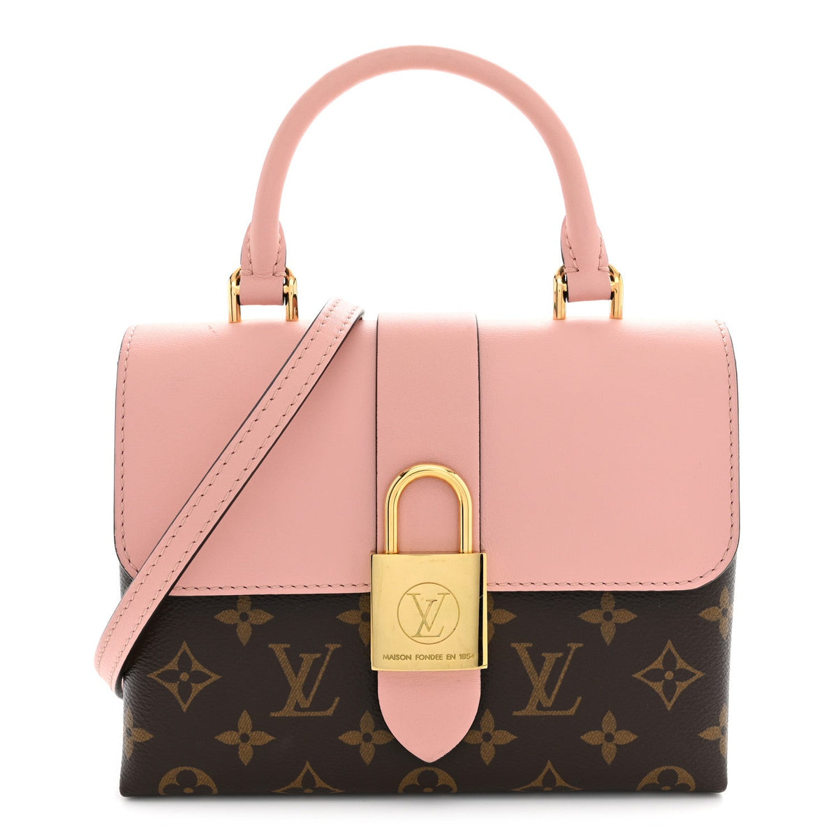 Louis Vuitton Monogram Calfskin Locky BB Rose Poudre 1981854