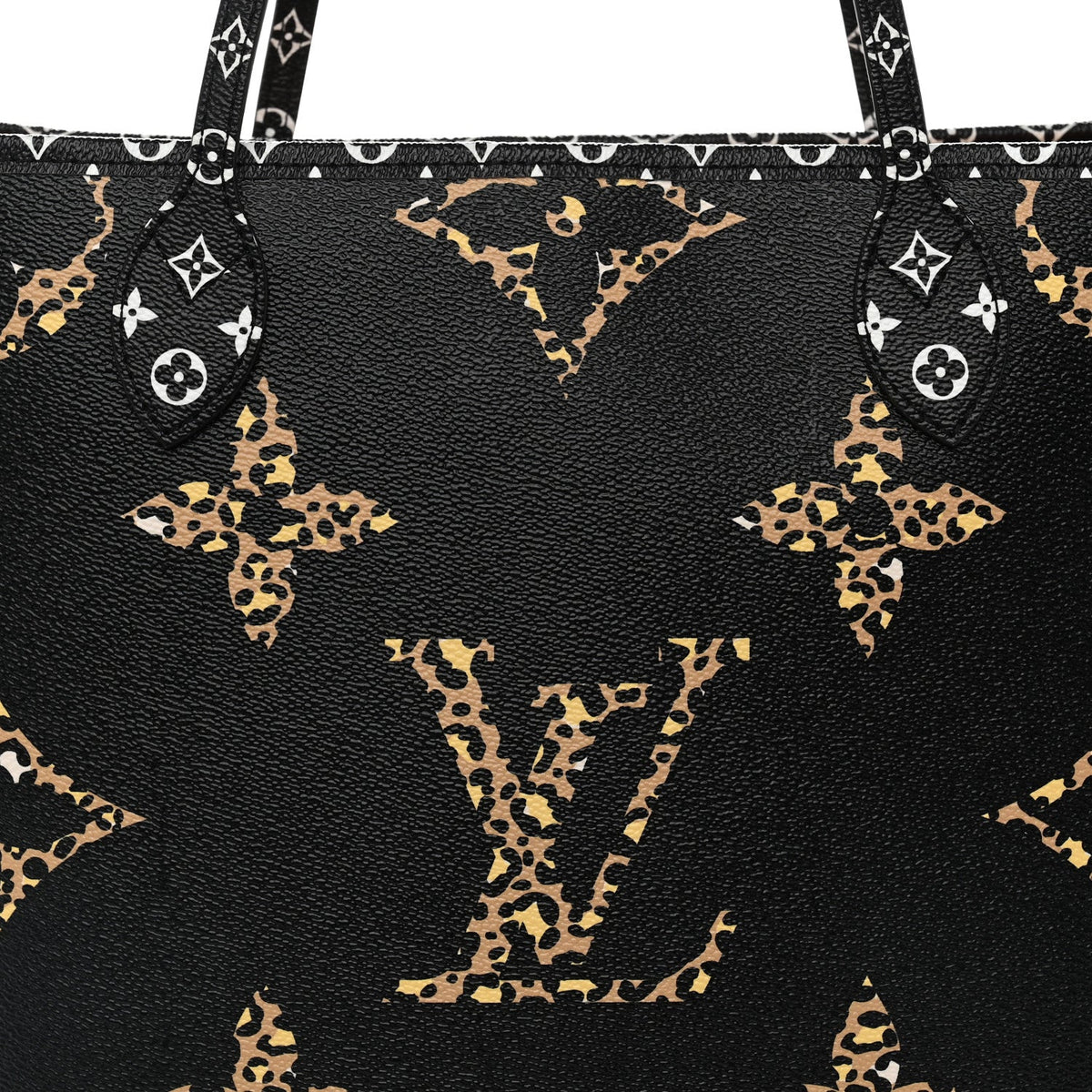 Louis Vuitton Monogram Giant Jungle Neverfull MM Black