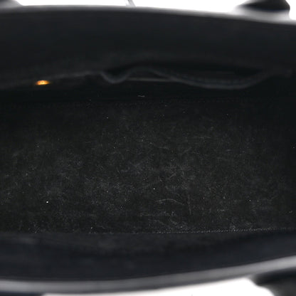 Saint Laurent Calfskin Nano Sac De Jour Black