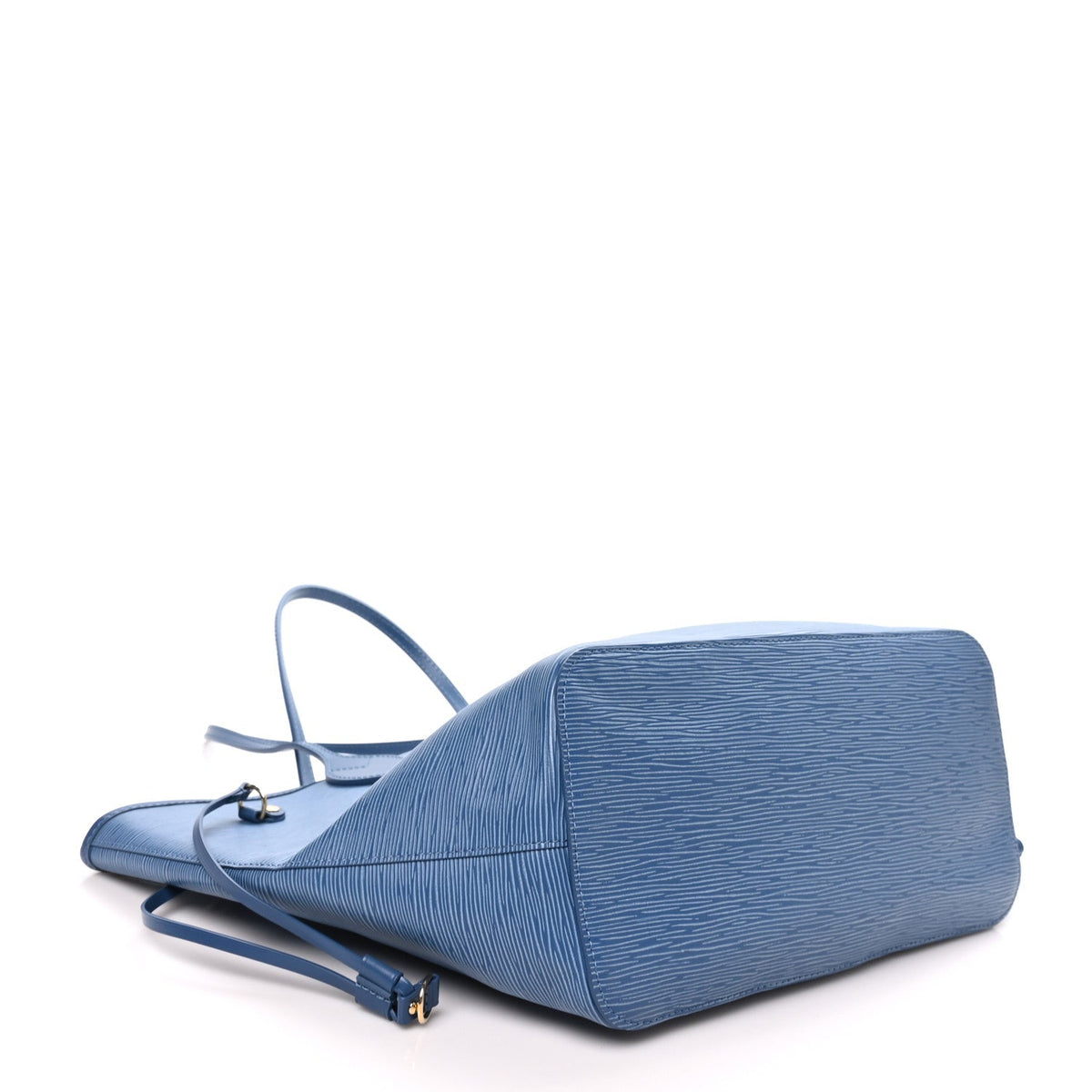 Louis Vuitton Epi Neverfull MM Denim Blue