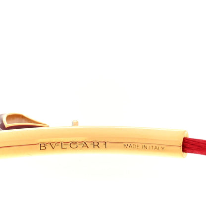 Bulgari Divas' Dream Cord Bracelet Red Gold