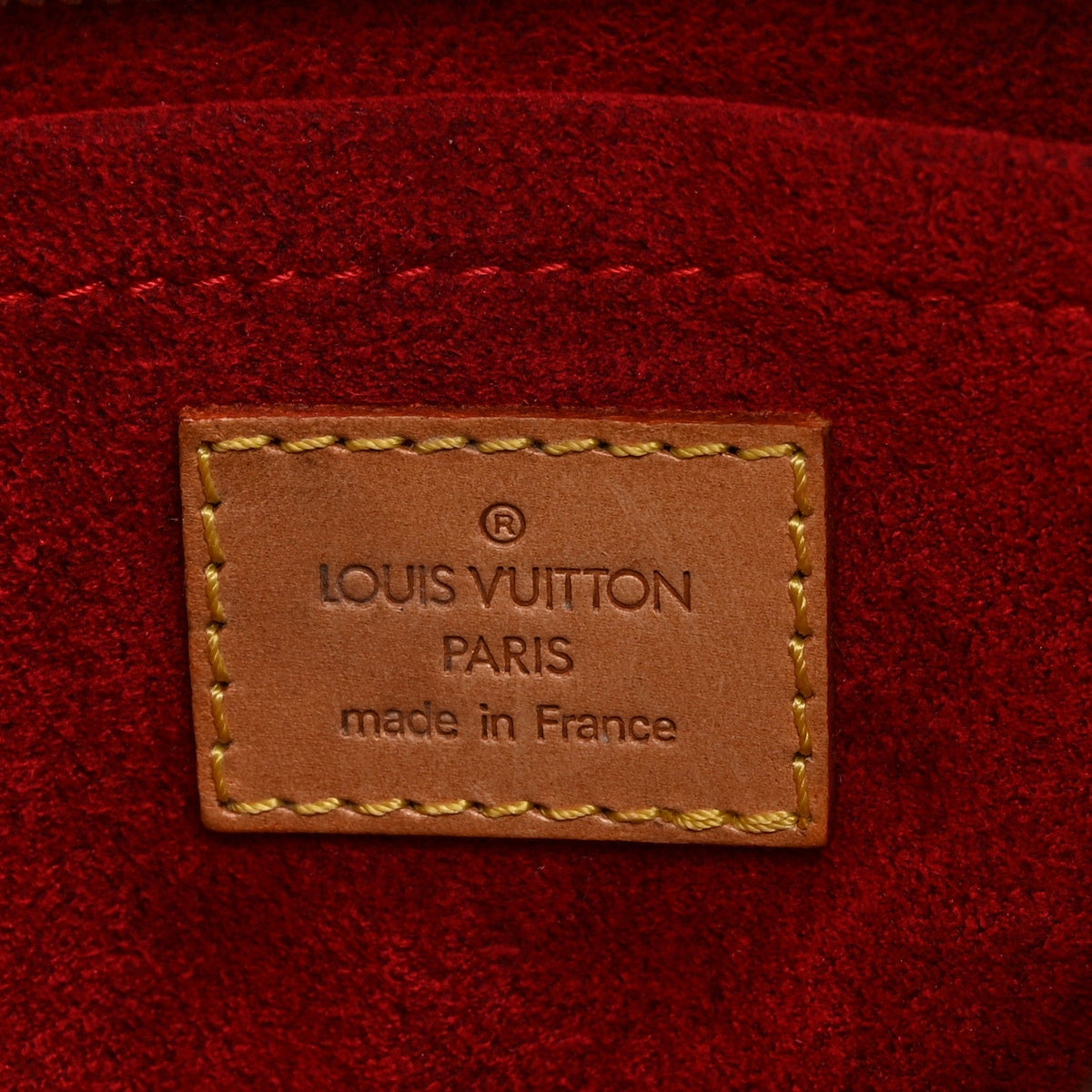 Louis Vuitton Monogram Vachetta Croissant PM Shoulder Bag