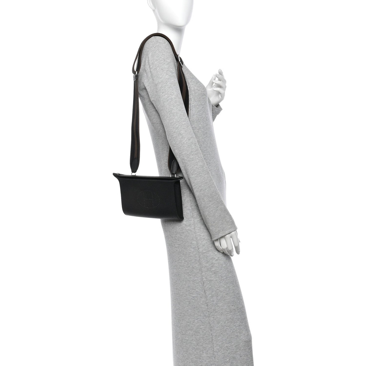 Hermès Togo Videpoches Black Ebene