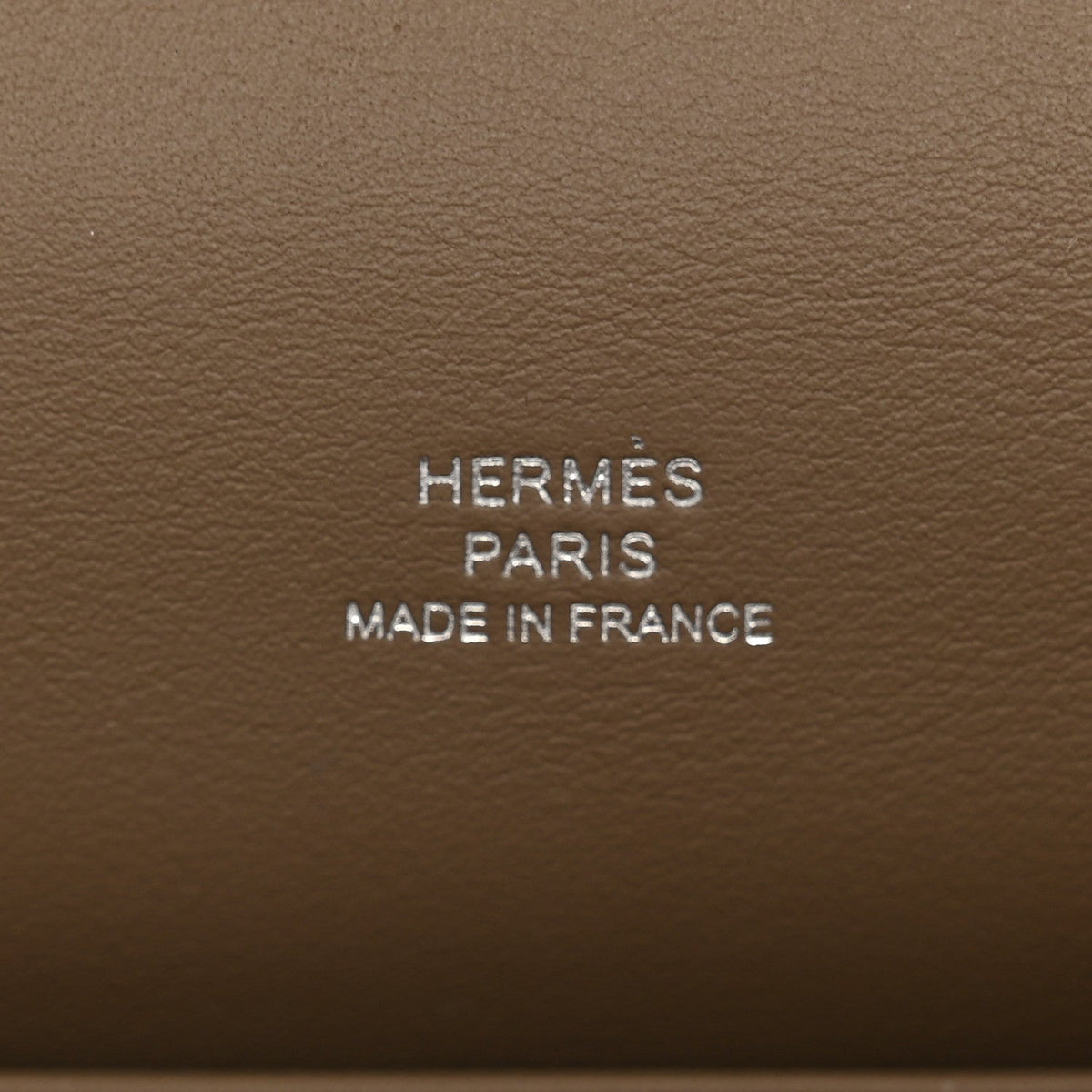 Hermès Swift Kelly Pochette Clutch Etoupe