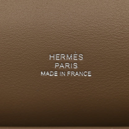 Hermès Swift Kelly Pochette Clutch Etoupe