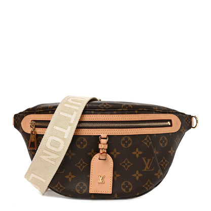 Louis Vuitton Monogram High Rise Bumbag Brown