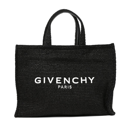 Givenchy Raffia Medium G Tote Black