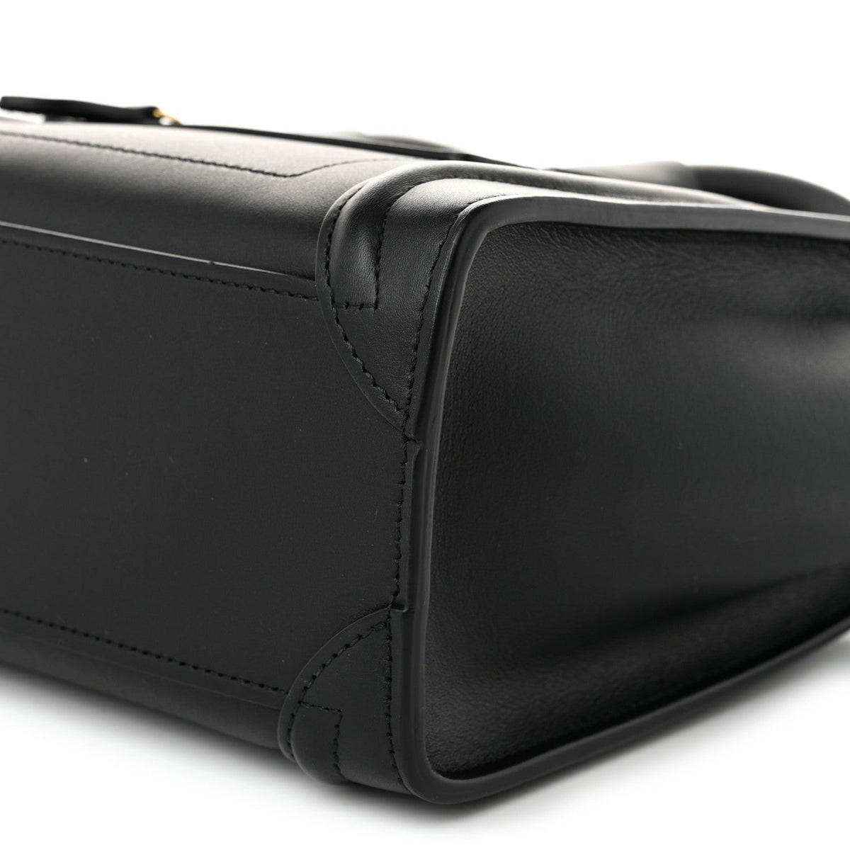 Celine Smooth Calfskin Nano Luggage Black