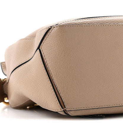 Loewe Grained Calfskin Small Puzzle Bag Sand Mink