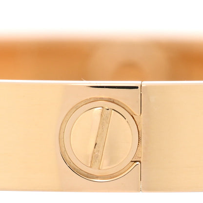 Cartier 18K Yellow Gold 4 Diamond LOVE Bracelet 16