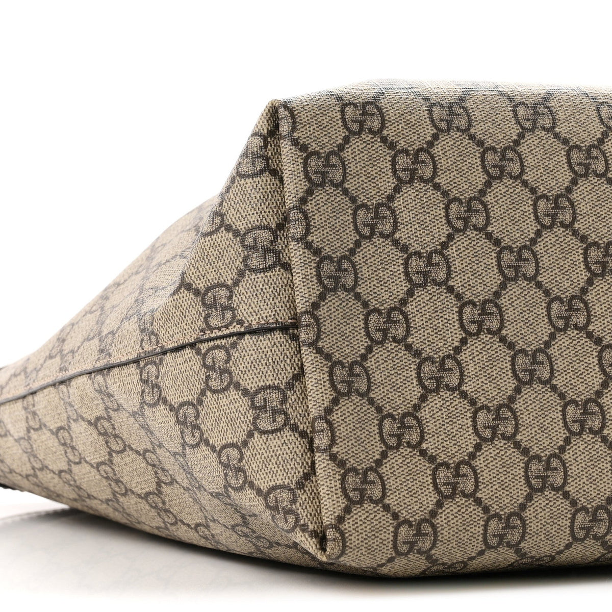 Gucci GG Supreme Monogram Medium Ophidia Shopping Tote Brown
