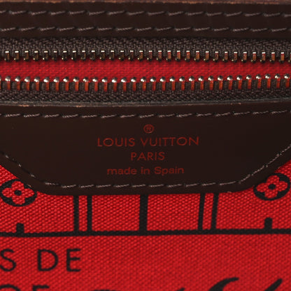 Louis Vuitton Damier Ebene Neverfull MM Bag