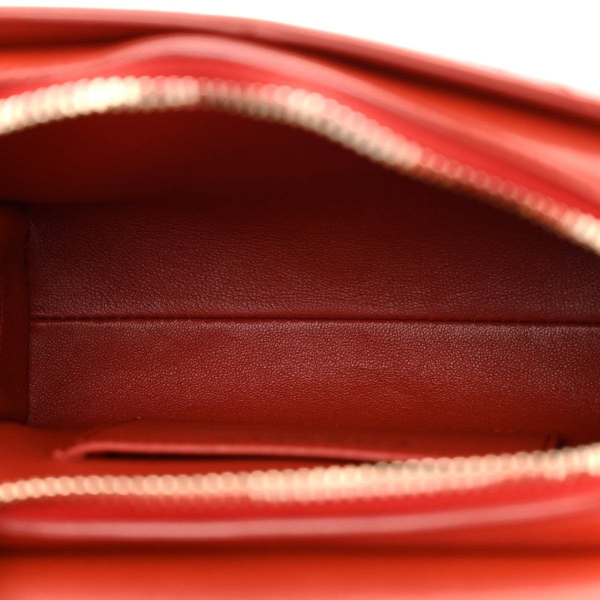 Chanel Calfskin Chevron Quilted Small Medal Flap Red 1984020