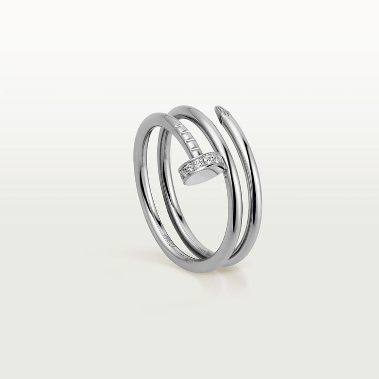 18K Gold Diamond Cartier Juste un Clou Ring