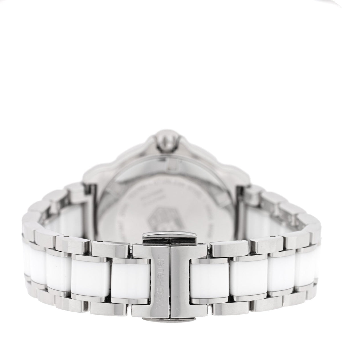 Tag Heuer Stainless Steel Ceramic Diamond 32mm Formula 1 Watch White WAH1313