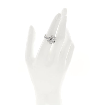 Platinum Diamond Bow Ring 6