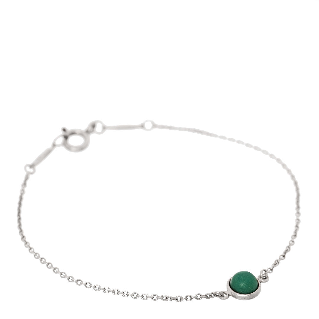 Tiffany Sterling Silver Turquoise Elsa Peretti Color by the Yard Bracelet