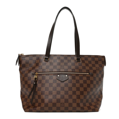 Louis Vuitton Damier Ebene Iena MM Bag Brown