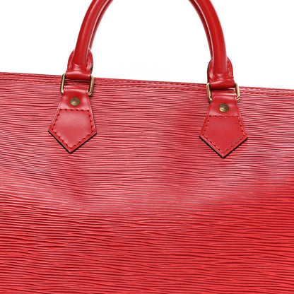 Louis Vuitton Epi Speedy 30 Bag Castillan Red