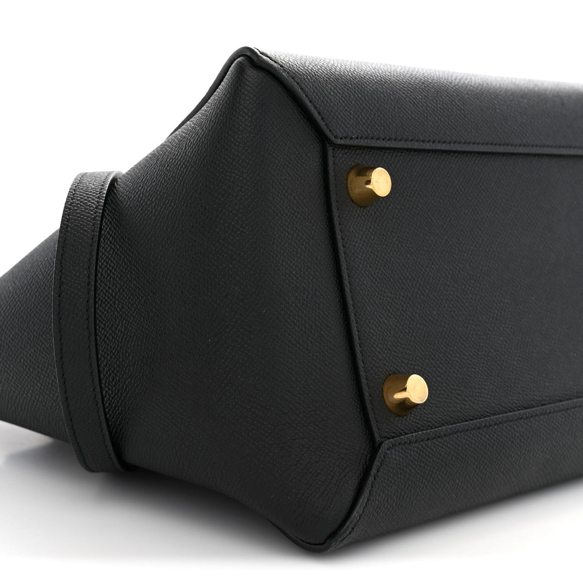 Celine Grained Calfskin Mini Belt Bag Black